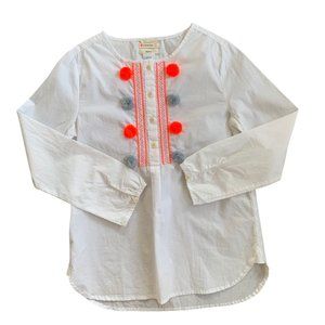 NWT Crewcuts Boho Neon Embroidered Tunic 10